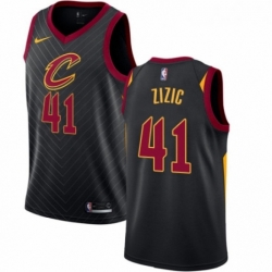 Womens Nike Cleveland Cavaliers 41 Ante Zizic Swingman Black NBA Jersey Statement Edition 