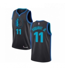 Womens Dallas Mavericks 11 Tim Hardaway Jr Swingman Charcoal Basketball Jersey City Edition 