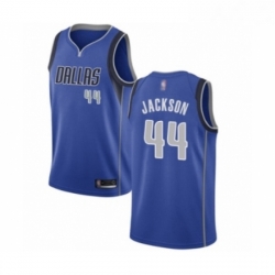 Youth Dallas Mavericks 44 Justin Jackson Swingman Royal Blue Basketball Jersey Icon Edition 