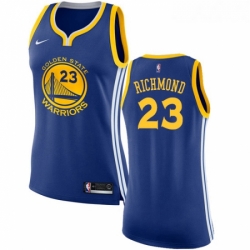 Womens Nike Golden State Warriors 23 Mitch Richmond Swingman Royal Blue Road NBA Jersey Icon Edition