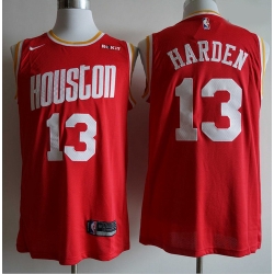 Rockets 13 James Harden Red Nike Retro Swingman Jersey