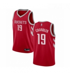 Youth Houston Rockets 19 Tyson Chandler Swingman Red Basketball Jersey Icon Edition 