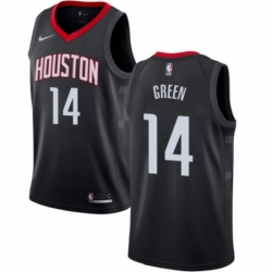 Youth Nike Houston Rockets 14 Gerald Green Authentic Black NBA Jersey Statement Edition 