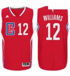 Los Angeles Clippers 12 Louis Williams Road Red New Swingman Stitched NBA Jersey 