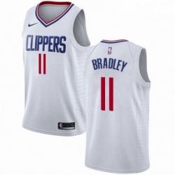 Mens Nike Los Angeles Clippers 11 Avery Bradley Swingman White NBA Jersey Association Edition 