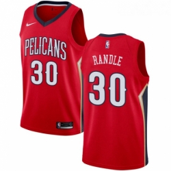 Womens Nike New Orleans Pelicans 30 Julius Randle Swingman Red NBA Jersey Statement Edition 