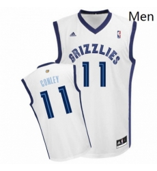 Mens Adidas Memphis Grizzlies 11 Mike Conley Swingman White Home NBA Jersey