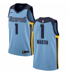 Womens Nike Memphis Grizzlies 1 Jarell Martin Swingman Light Blue NBA Jersey Statement Edition 