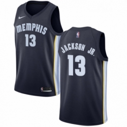 Youth Nike Memphis Grizzlies 13 Jaren Jackson Jr Swingman Navy Blue Road NBA Jersey Icon Edition 