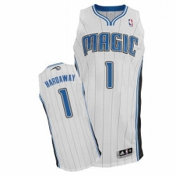 Mens Adidas Orlando Magic 1 Penny Hardaway Authentic White Home NBA Jersey