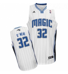 Womens Adidas Orlando Magic 32 Shaquille ONeal Swingman White Home NBA Jersey