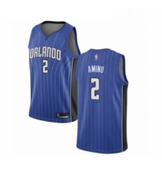 Womens Orlando Magic 2 Al Farouq Aminu Swingman Royal Blue Basketball Jersey Icon Edition 