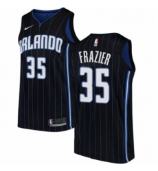 Youth Nike Orlando Magic 35 Melvin Frazier Swingman Black NBA Jersey Statement Edition 