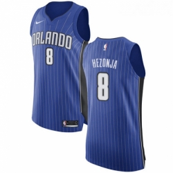 Youth Nike Orlando Magic 8 Mario Hezonja Authentic Royal Blue Road NBA Jersey Icon Edition