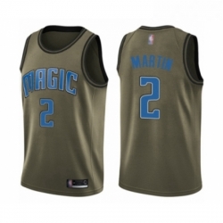 Youth Orlando Magic 2 Jarell Martin Swingman Green Salute to Service Basketball Jersey 