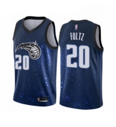 Youth Orlando Magic 20 Markelle Fultz Swingman Blue Basketball Jersey City Edition 