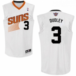 Mens Adidas Phoenix Suns 3 Jared Dudley Swingman White Home NBA Jersey