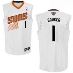 Womens Adidas Phoenix Suns 1 Devin Booker Swingman White Home NBA Jersey