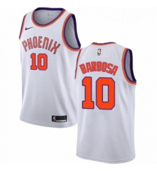 Womens Nike Phoenix Suns 10 Leandro Barbosa Swingman NBA Jersey Association Edition 