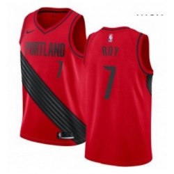 Mens Nike Portland Trail Blazers 7 Brandon Roy Swingman Red Alternate NBA Jersey Statement Edition