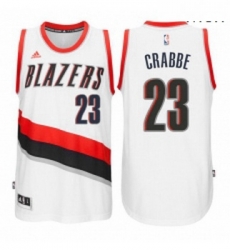 Portland Trail Blazers 23 Allen Crabbe New Swingman Home White Jersey 