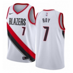 Womens Nike Portland Trail Blazers 7 Brandon Roy Authentic White Home NBA Jersey Association Edition