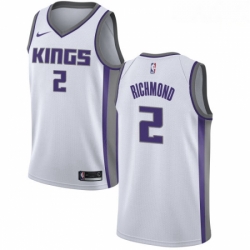 Mens Nike Sacramento Kings 2 Mitch Richmond Swingman White NBA Jersey Association Edition