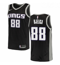 Womens Nike Sacramento Kings 88 Nemanja Bjelica Swingman Black NBA Jersey Statement Edition 