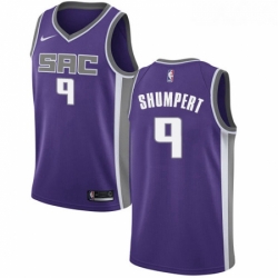 Youth Nike Sacramento Kings 9 Iman Shumpert Swingman Purple NBA Jersey Icon Edition 