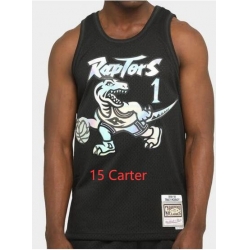 Men Toronto Raptors Vince Carter Black Mitchell Ness Jersey