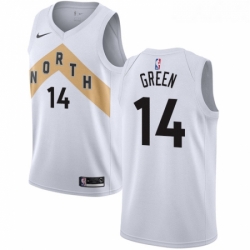 Womens Nike Toronto Raptors 14 Danny Green Swingman White NBA Jersey City Edition 