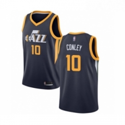 Youth Utah Jazz 10 Mike Conley Swingman Navy Blue Basketball Jersey Icon Edition 