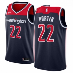 Womens Nike Washington Wizards 22 Otto Porter Swingman Navy Blue NBA Jersey Statement Edition 