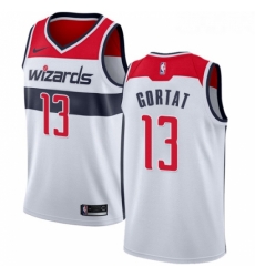 Youth Nike Washington Wizards 13 Marcin Gortat Swingman White Home NBA Jersey Association Edition