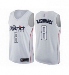 Youth Washington Wizards 8 Rui Hachimura Swingman White Basketball Jersey City Edition 