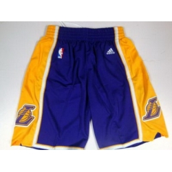 Los Angeles Lakers Purple Revolution 30 Swingman NBA Shorts