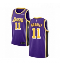 Womens Los Angeles Lakers 11 Avery Bradley Authentic Purple Basketball Jersey Statement Edition 