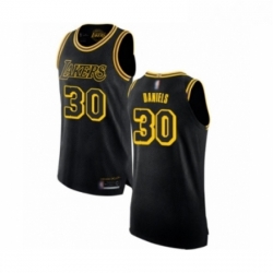 Womens Los Angeles Lakers 30 Troy Daniels Swingman Black Basketball Jersey City Edition 