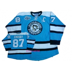 RBK hockey jerseys,Pittsburgh Penguins 87# S.Crosby blue