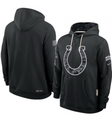 Men Indianapolis Colts Black 2026 Salute to Service Sideline Dri FIT Pullover Hoodie Men Indianapolis Colts Black 2026 Salute to Service Sideline Dri FIT Pullover Hoodie
