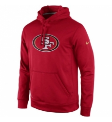 NFL San Francisco 49ers Nike Practice Performance Pullover Hoodie Scarlet