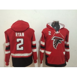 Men Nike Atlanta Falcons Matt Ryan 2 NFL Winter Thick Hoodie