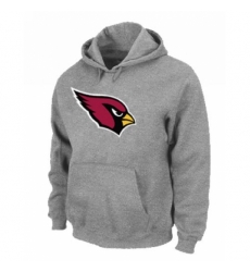 NFL Mens Nike Arizona Cardinals Logo Pullover Hoodie Grey