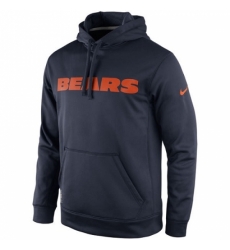 NFL Chicago Bears Nike KO Wordmark Performance Hoodie 