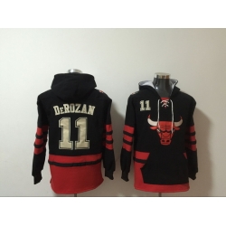 Men Chicago Bulls #11 Demar Derozan Pullover NBA Hoodie