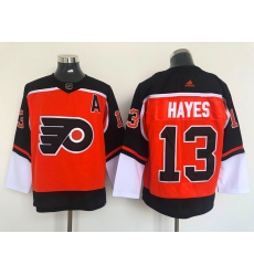 Men Philadelphia Flyers Kevin Hayes 13 2020 21 Reverse Retro Alternate NHL Jersey