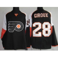 Philadelphia Flyers #28 CLAUDE GIROUX black jerseys