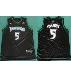 Men Minnesota Timberwolves 5 Anthony Edwards 5 Anthony Edwards Anthony Edwards Black 2025 Classic Edition Stitched jersey Men Minnesota Timberwolves 5 Anthony Edwards 5 Anthony Edwards Anthony Edwards Black 2025 Classic Edition Stitched jersey