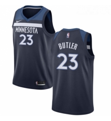 Youth Nike Minnesota Timberwolves 23 Jimmy Butler Swingman Navy Blue Road NBA Jersey Icon Edition 