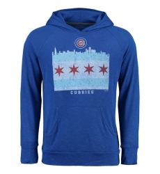 Men Chicago Cubs Royal Men Pullover Hoodie12